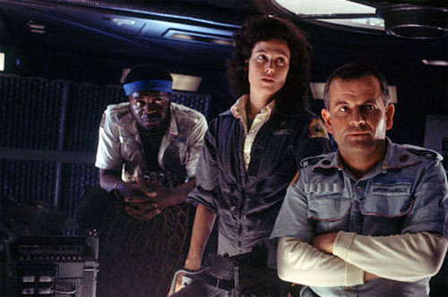 Alien 1979 Sigourney Weaver Ian Hole Yaphet Kotto