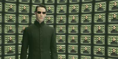 The Matrix Reloaded Keanu Reves 2003