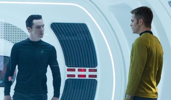 Star Trek Into Darkness Chris Pine Benedict Cumberbatch