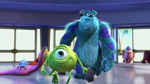 Monsters Inc. review (2001) John Goodman - Qwipster's Movie Reviews